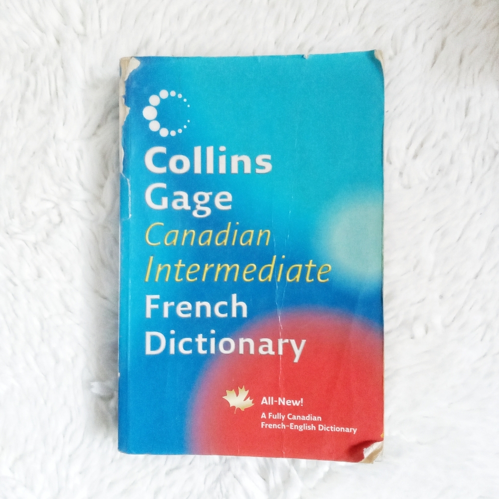 💮3/$20💮 Collins Gage French Dictionary
